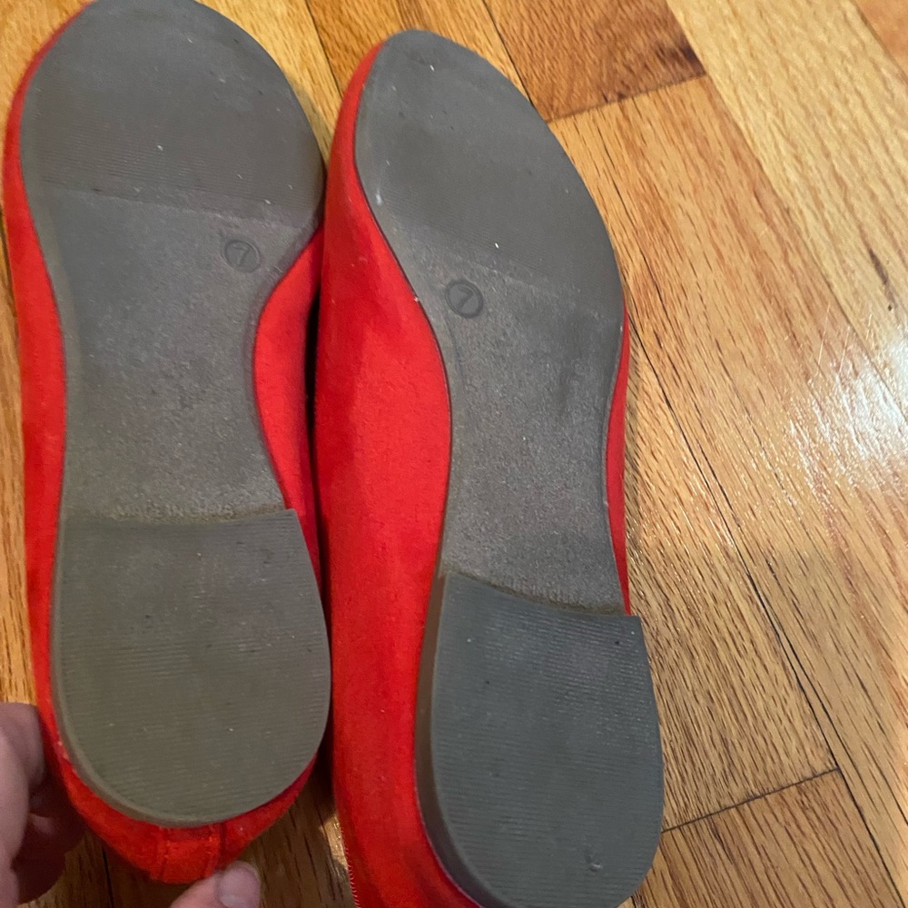 Gap Red Slip Ons - Picture 3 of 4
